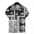thumbnail image 3 of Camisas de playa con puesta de sol de verano 2024, camisas de moda hawaianas con flores para hombre y mujer, camisa de manga corta con solapa estampada en 3D, ropa de calle, 3 of 5
