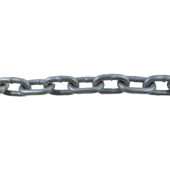 US Galvanized Medium Link 8mm (5/16") Anchor Chain HDG (Sold per Foot)