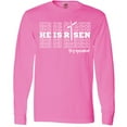 thumbnail image 3 of Inktastic He is Risen Mirror Words Long Sleeve T-Shirt, 3 of 5