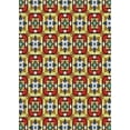 thumbnail image 1 of Ahgly Company Machine Washable Indoor Rectangle Transitional Vermilion Red Area Rugs, 7' x 10', 1 of 7