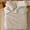 Beige, variant on Joyfy Queen Size Comforter Set 3-Piece, Tufted Boho Plaid Geometric Design with 2 Pillow Shams, Beige Checkered All Seasons Bed in a Bag