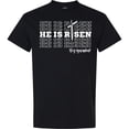 thumbnail image 3 of Inktastic He is Risen Mirror Words T-Shirt, 3 of 5