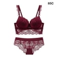thumbnail image 4 of Conjunto de ropa interior para mujer Qarigey Sujetador clásico sexy Rojo 85C AP018458-10, 4 of 6