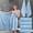 Blue, variant on COVINA Home 4-Pack Bath Towel Set Microfiber Bathroom Towel Set Ultra Soft Plush Oversized Towels Adult Luxury Bath Sheet