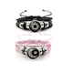 thumbnail image 1 of 2pzs Pulseras Para Parejas De Sol Y Luna Xtellar Brilla Oscuridad, 1 of 4