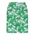 thumbnail image 5 of Aobny with Liner Men Shorts Board Tropical Clothing Big & Tall Casual Slim Spring Clothes,Green,L, 5 of 6
