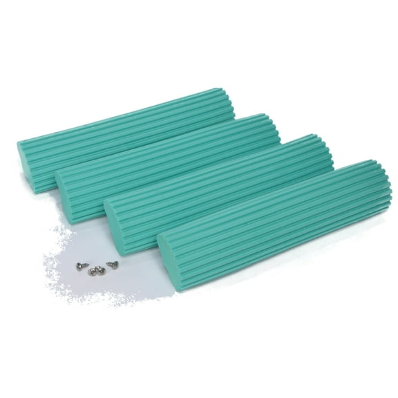 The Super Standard 11" PVA Sponge Mop Refills - 4 Pack Plus FREE Screws