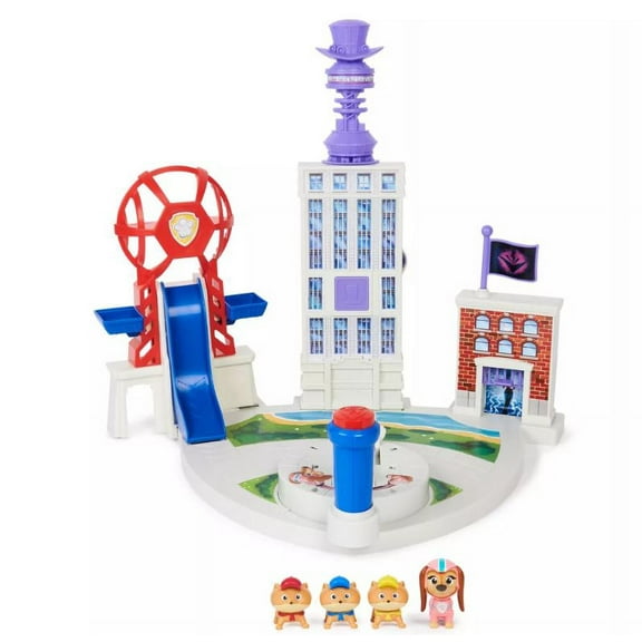 PAW Patrol: The Mighty Movie Liberty & Junior Patrollers Playset - White - 3 Years and up