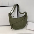 thumbnail image 7 of 2 in 1 Canvas Nylon Tote Bag for Women, Large Capacity Waterproof Everyday Purse, Lightweight Casual Shoulder Handbag for Commute College Work - Fits Laptop, 7 of 7