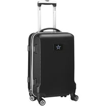 Black Dallas Cowboys 20" 8-Wheel Hardcase Spinner Carry-On