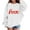 White, variant on YunPes Kids' Heart Print Oversized Sweatshirts Fall Winter Warm Comfy Crewneck Pullover Tops with Love Design for Teen Girls Boys