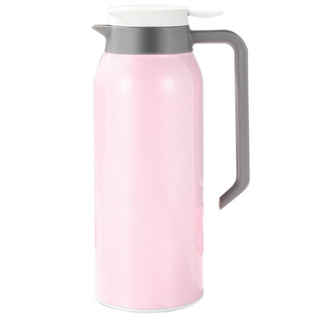 

1.5 L Kettles Cups Stainless Steel Vacuum 24 Hours Flask Water Smart Bottle Single Pink