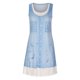 thumbnail image 4 of Vestidos estampados sin mangas con cuello redondo casual de verano para mujer Fridja  hj512, 4 of 8