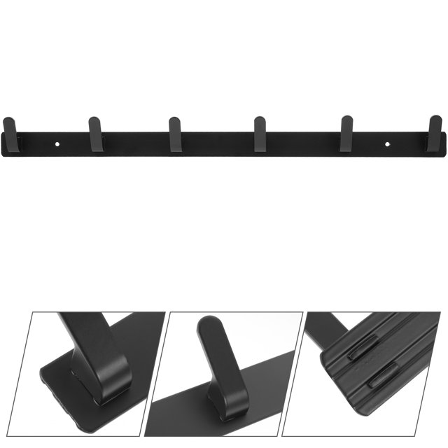 FENGGUIQU Rack De Negros Para Pared Para Colgar Ropa Y Objetos En Casa