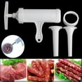 thumbnail image 1 of Machine à Saucisses Manuelle, Remplisseur de Saucisses, Machine à Salami et Entonnoir, Outils pour Tarte à Main, 1 of 5