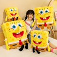 thumbnail image 2 of 45-80CM SpongeBob SquarePants Patrick Star Doll Anime Cartoon Plush Toy Soft Cute Stuffed Collection Children's Birthday Gift, 2 of 5