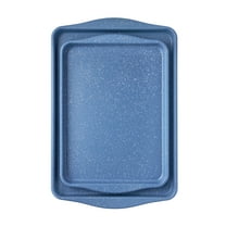 The Pioneer Woman Nonstick Cookie Sheet Set, Blue Speckle, 2-Piece, 13" x 18" & 11" x 15"