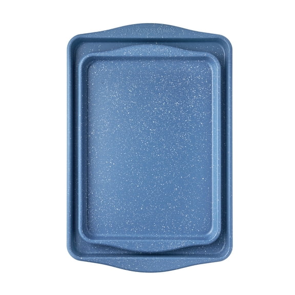 The Pioneer Woman Nonstick Cookie Sheet Set, Blue Speckle, 2-Piece, 13" x 18" & 11" x 15"