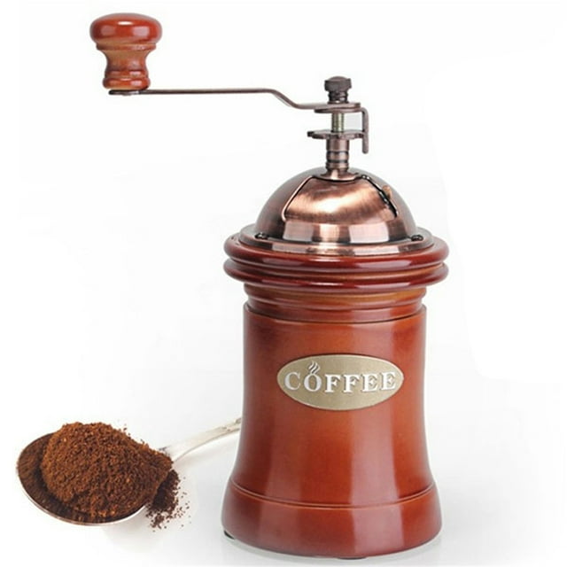 Coofit Moulin à Café Manuel Grande Capacité Moulin à Main Portable Moulin à Café