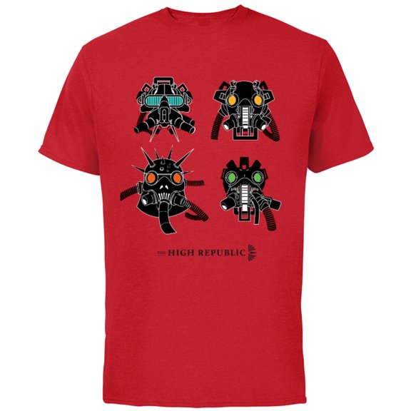 Star Wars The High Republic The Nihil - Short Sleeve Cotton T-Shirt for Adults - Customized-Red