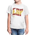 thumbnail image 2 of Umbro Kids Spain Wavy Logo T Shirt (White, XS-XL), 2 of 4