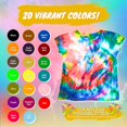 thumbnail image 4 of Kit Tie Dye Goodscious, juego completo de bricolaje, 20 colores, 60 ml, 4 of 7