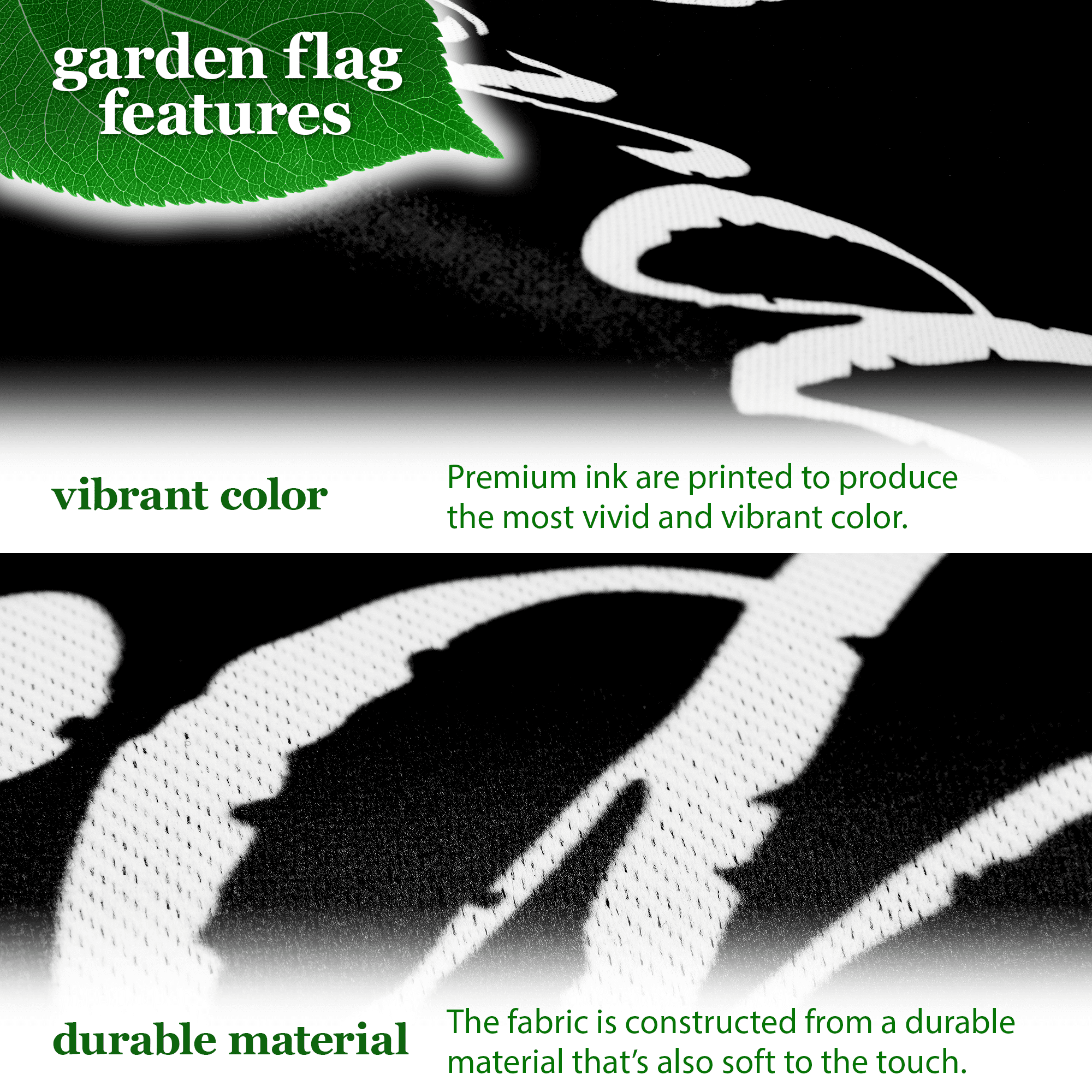 G128 Combo Pack: Garden Flag Stand Black 36x16IN & Garden Flag Give Thanks to the Lord Scripture Printed 12x18IN Double Sided Yard Lawn Decoration