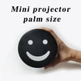 thumbnail image 2 of LED Mini Projector Mobile Video Projector Home Theater Support 1080P USB Synchronous Screen Smart Phone Projector, 2 of 5