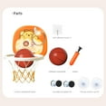 thumbnail image 2 of ChicYu Indoor Hanging Basketball Hoop For Babies Years Old Baby Basketball Stand Home Use Toy Mini Basketball Set Hoop Backboard Balls Toss Game, 2 of 5