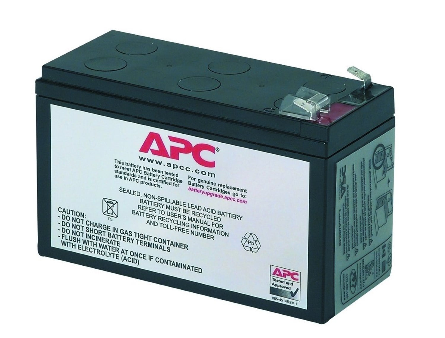 APC Replacement Battery Cartridge #7 - UPS battery - lead acid 