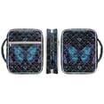 thumbnail image 6 of FOR U DESIGNS Butterfly Dreamcatcher Pattern Bible Cover for Women Men Large Capacity Church Bag Bible Protective Lightweight Bible Carrier Bag Christian Bible Accessories, 6 of 7