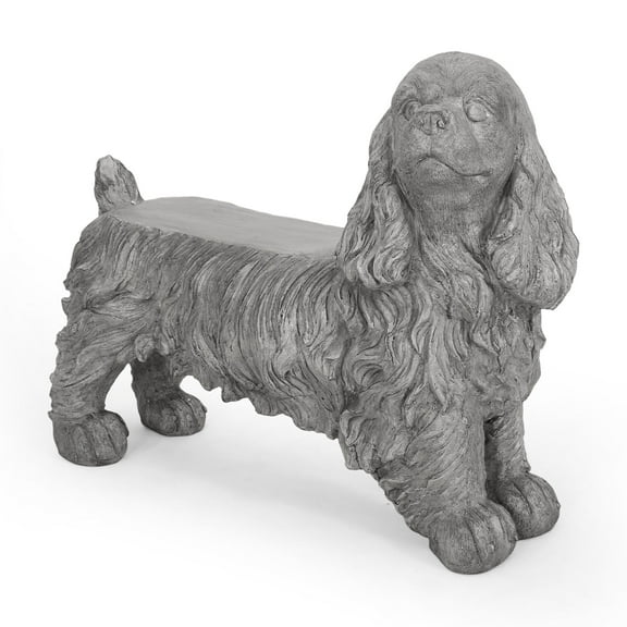 Christopher Knight Home Carlysle Cocker Spaniel Dog Bench by  - N/A