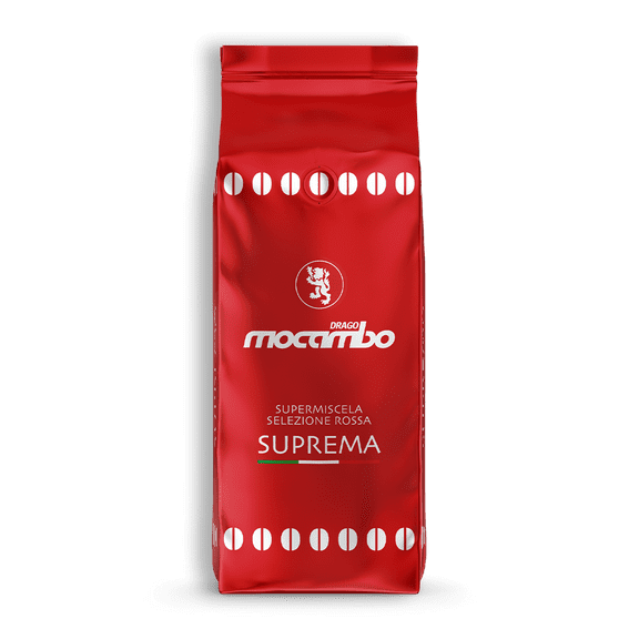 Caffé Suprema Whole Bean Coffee, Medium Roast, 2.2 Pound (Pack of 1), Coffee Blend 70% Arabica and 30% Robusta, Premium Italian Coffee