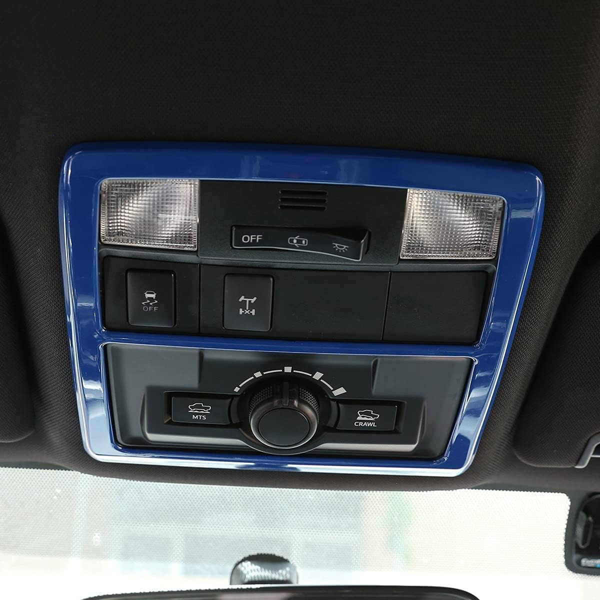 TINKI Fit for Toyota Tacoma 2016 2017 2018 2019 2020 2021 2022 Car Inner Front Row Roof Reading Light Panel Trim Interior Car Accessories