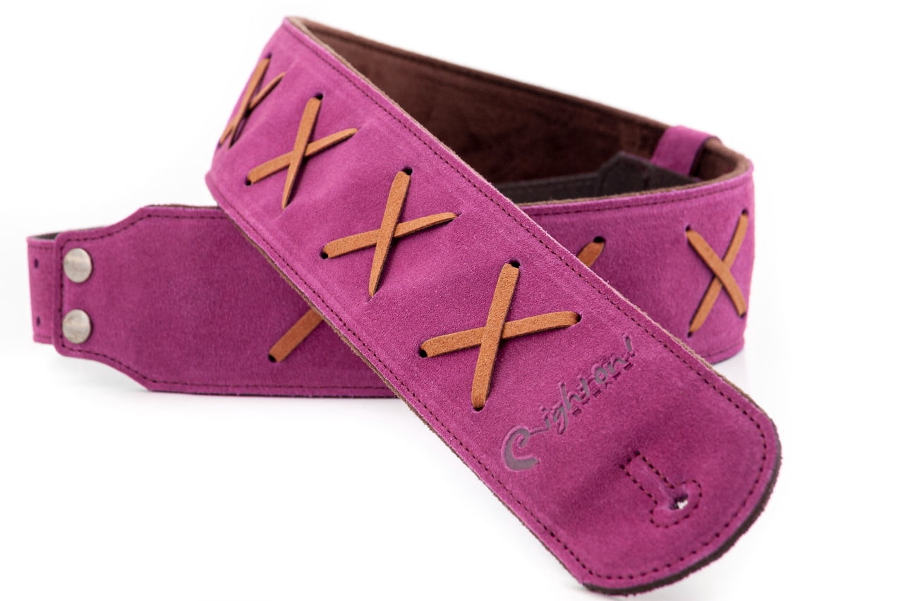 RightOn! Straps Legend D. Gilmour Inspired Guitar Strap - Pink