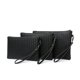 thumbnail image 1 of Bolso de mano tejido para hombre, de piel suave, de gran capacidad, tipo sobre, moderno, estilo empresarial, 1 of 6