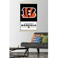 thumbnail image 3 of NFL Cincinnati Bengals - Logo 21 Wall Poster with Magnetic Frame, 22.375" x 34", 3 of 4