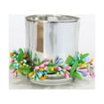 thumbnail image 4 of Abbracc Easter Candle Rings Wreath Candlestick Candleholder Greenery Leaves Mini Hanging 10cm, 4 of 9