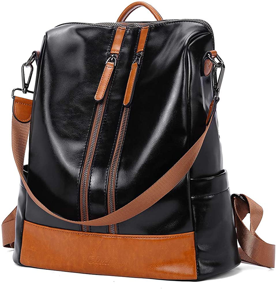 Women Backpack Purse Leather Fashion Travel Casual Detachable Ladies Shoulder Bag 
