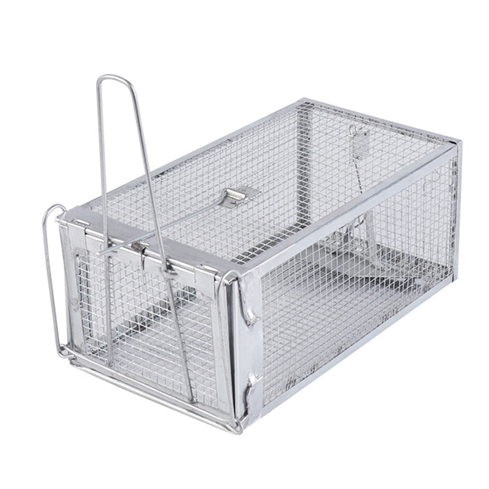 Rat Trap Cage Small Live Animal Pest Rodent Mouse Mice Control Catch Hunt Trap 
