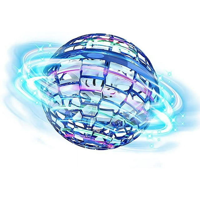 Bola de orbe voladora, juguetes para elevarse, flotar, bumerán, giratorio, mini dron controlado a mano, globo cósmico giratorio para niños, adultos, juguete volador para exteriores, regalo de cumplea