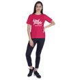 thumbnail image 5 of Inkmeso Short Sleeves Tshirt For Women "Kind People Are My Kinda People" Graphic Funny Jersey Top, 5 of 9