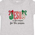thumbnail image 4 of Inktastic Jesus is the Reason for the Season Boys or Girls Toddler T-Shirt, 4 of 5