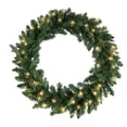 thumbnail image 1 of Kurt S. Adler P60300LEDWW 30 in. Battery-Operated Warm White LED Jackson Wreath, 1 of 1