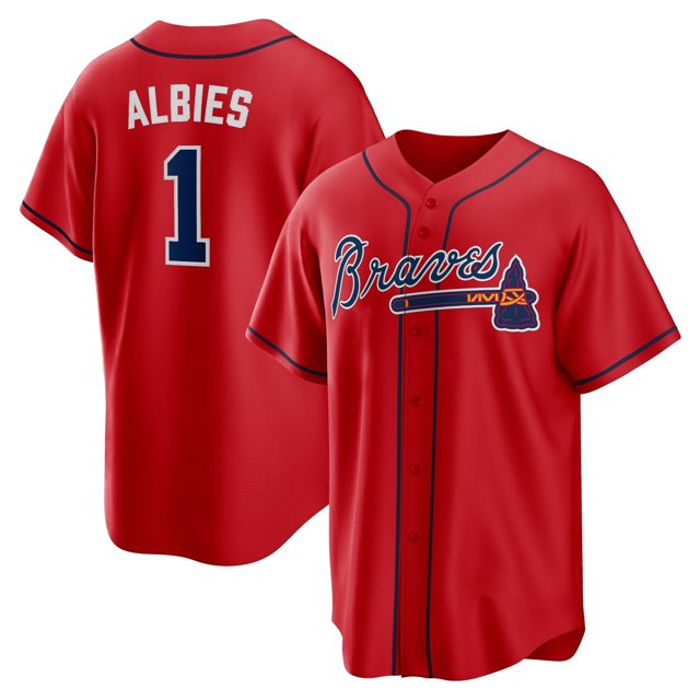 Atlanta Braves #27 Riley #13 Embroidered Fan Edition Baseball Jersey_h