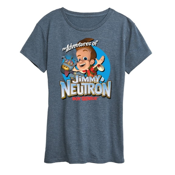 Jimmy Neutron - Boy Genius - Ladies Short Sleeve Classic Fit Tee
