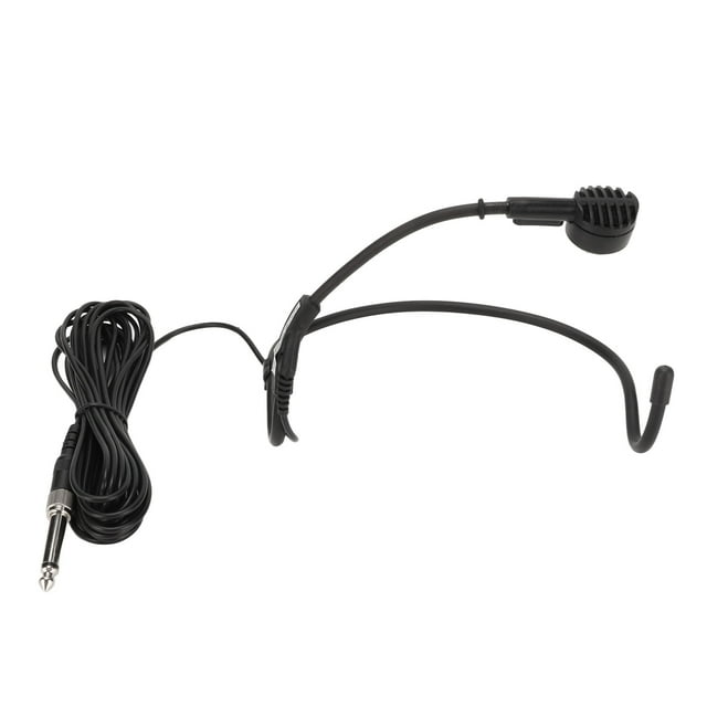Earhook Microphone,6.35mm Earhook Microphone Ergonomic Headset Microphone Ear Hook Mic Performance Driven