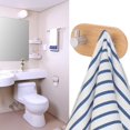 thumbnail image 4 of Colgador de gancho doble de acero inoxidable para cocina, baño, pared, puerta, toalla, bolsa de ropa, 4 of 8
