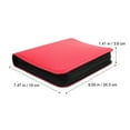 thumbnail image 2 of HOOWIFFY 1Pcs Sports Cards Binder for Display and Protection in Red PU Material Case, 2 of 7
