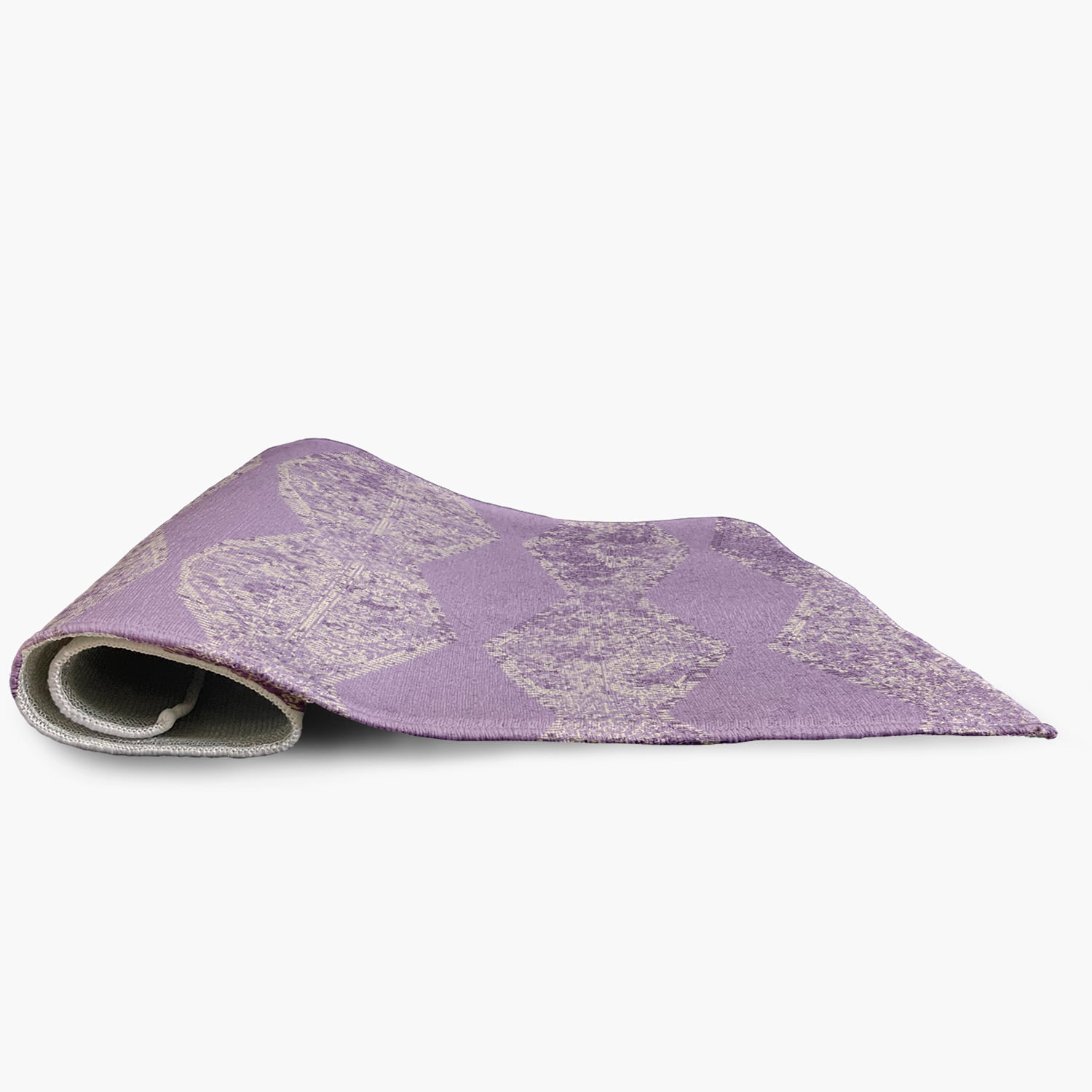 Simply Daisy 3' x 5' Purple Pyramid Stripe Chenille Indoor/Outdoor Rug